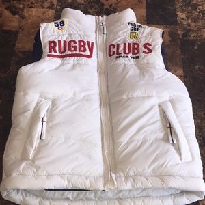 Rugby club Puffer vest toddler 3/4 size